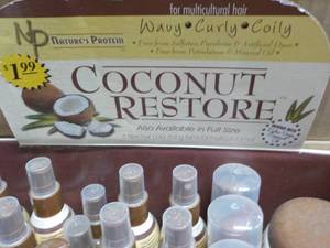 lot 216 image: 37 pc Coconut Restore Trial size Pr...