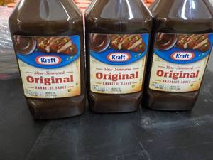 lot 222 image: 3 ct 5 lb. 2 12 oz Jugs Kraft Orig...