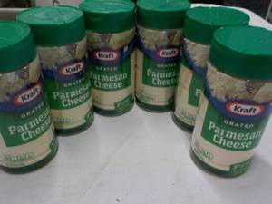 6 ct 8 oz Kraft Grated Parmesan Che...
