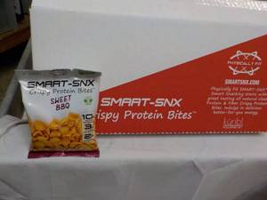lot 234 image: 4 cases Smart-SNX Sweet BBQ Protein...