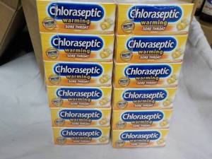 lot 240 image: 12 ct Boxes Chloraseptic Throat Loz...