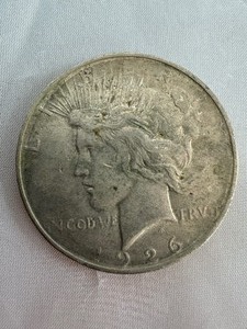 lot 16 image: 1926 PEACE SILVER DOLLAR