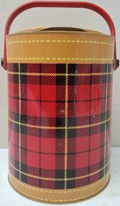 lot 37 image: Vintage Hamilton - The Skotch Party Bucket - Plaid - Petra Cabot Design (View Photos)