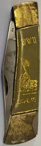 lot 47 image: Vintage Commemorative WW II 1941 - 1945 Pocket Knife - #84892 (On Blade)