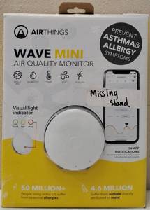 lot 52 image: Airthings Wave Mini Air Quality Monitor
