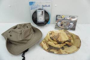 lot 16 image: hat and speaker lot