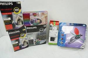 lot 23 image: Christmas Light Lot - new in box