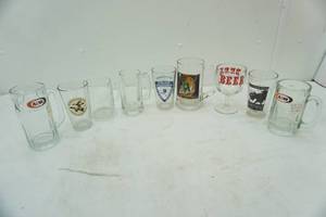 lot 34 image: glassware lot glass mugs