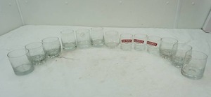 lot 38 image: glassware lot lowball glasses