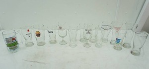 lot 39 image: glassware lot beer glasses