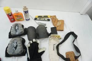 lot 72 image: work gear & spray foam
