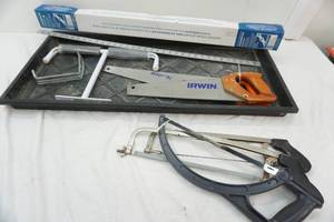 lot 80 image: large hardware & hand tool lot