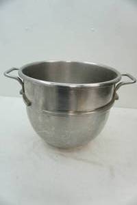 lot 11 image: stainless steel 60 qt mixing bowl