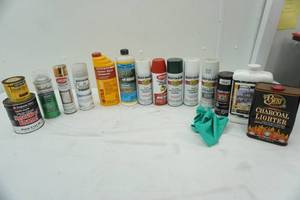 lot 17 image: paint, stain, enamel, adhesive