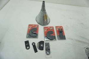 lot 34 image: plugs & half moon cutting blades