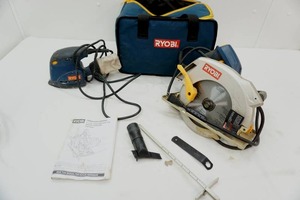 lot 164 image: Ryobi Sander & Circular Saw