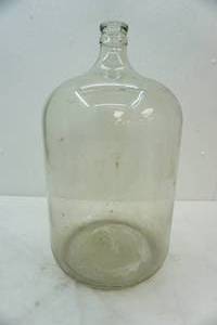 lot 166 image: 5 gallon glass Carboy water jug