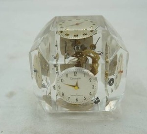lot 177 image: vintage 1950s lucite watches parts paperweight