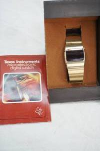 lot 189 image: vintage Texas Instruments Watch
