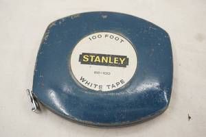 lot 221 image: Stanley 100 ft white tape