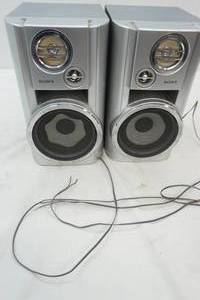 lot 227 image: sony speakers 2ct