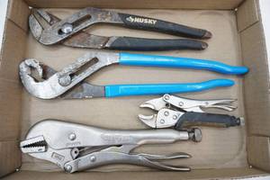 lot 264 image: vice grips & channel players