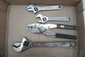lot 274 image: crescent wrenches
