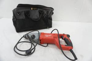 lot 277 image: Milwaukee rotary hammer & bag