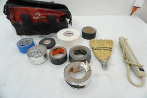 lot 278 image: utility tape & bag lot