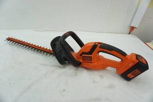 lot 297 image: Black & Decker hedge trimmer