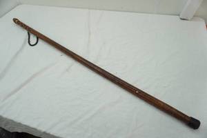 lot 322 image: Mushroom Walking Stick with Compass