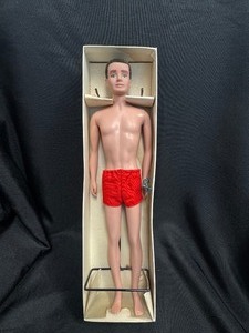 lot 22 image: VINTAGE KEN DOLL IN ORIGINAL BOX STOCK NO. 750 WITH WRIST TAG