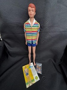 lot 7 image: RARE VINTAGE 1960 ALLAN DOLL WITH ORIGINAL OUTFIT WITH SANDALS