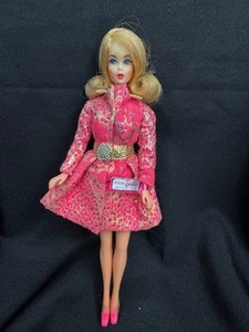 1966 BLONDE TWIST 'N TURN BARBIE IN "SPECIAL SPARKLE" OUTFIT WITH WRIST TAG