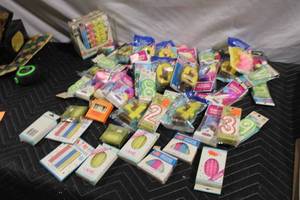 lot 29 image: Assorted Birthday and Number Candles Collection