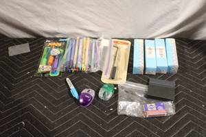 lot 50 image: Collection of Assorted Writing Instruments and Office Supplies