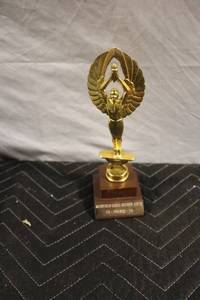 lot 59 image: Vintage 1975-76 Richfield Girls Hockey Association Trophy