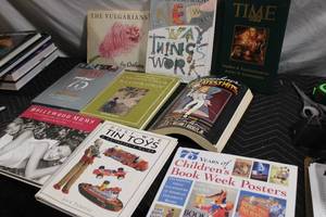 lot 71 image: Collection of Assorted Books on Illustration, History, and Entertainment