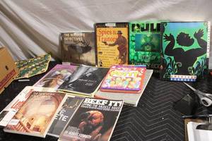 lot 73 image: Collection of 14 Assorted Books Including American Stories and Hulk Story Activity Book