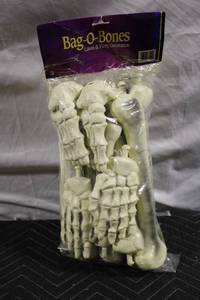lot 111 image: Bag-O-Bones Lawn and Party Decoration Set