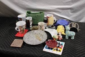 lot 114 image: Eclectic Collection of Decorative and Functional Home Items