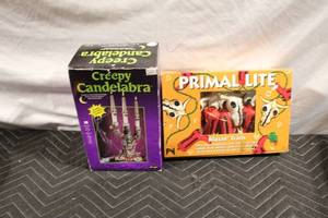 lot 116 image: Creepy Candelabra and Primal Lite String Light Set