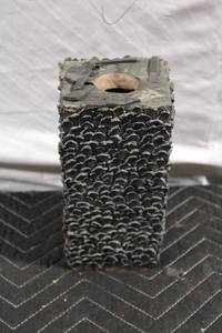 lot 137 image: Textured Metal Sculpture with Natural Patina