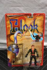 lot A-172 image: Vintage 1991 Hook Pirate Leader Action Figure