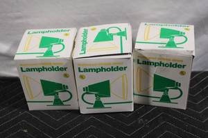 lot 192 image: Set of 3 Weatherproof Outdoor Lampholders in Boxes
