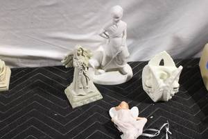 lot 212 image: Assorted Porcelain and Ceramic Figurines Collection