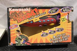 lot 240 image: Kawasaki Big Bam Boom Drum Machine with Super Bass Speaker