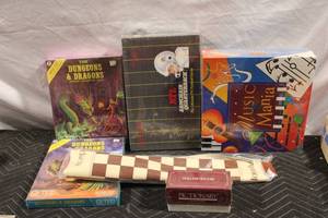 lot 306 image: Vintage Board and Role-Playing Games Collection including Dungeons & Dragons, NFL Quarterback, and More