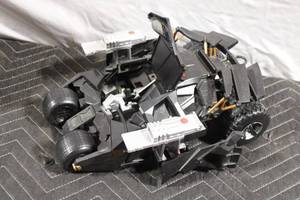 lot 367 image: Used Batmobile Toy Vehicle with Interactive Features