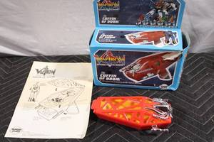 lot A-433 image: Voltron Coffin of Doom Toy with Original Box and Manual